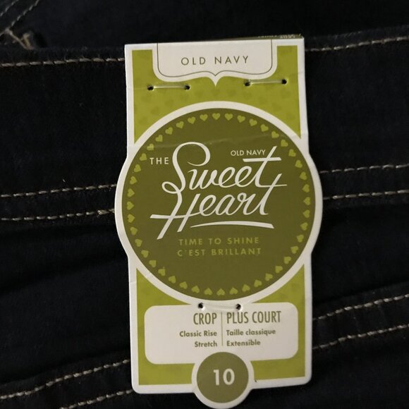 Old Navy Sweetheart Blue Jeans Crop Capri - Picture 3 of 4